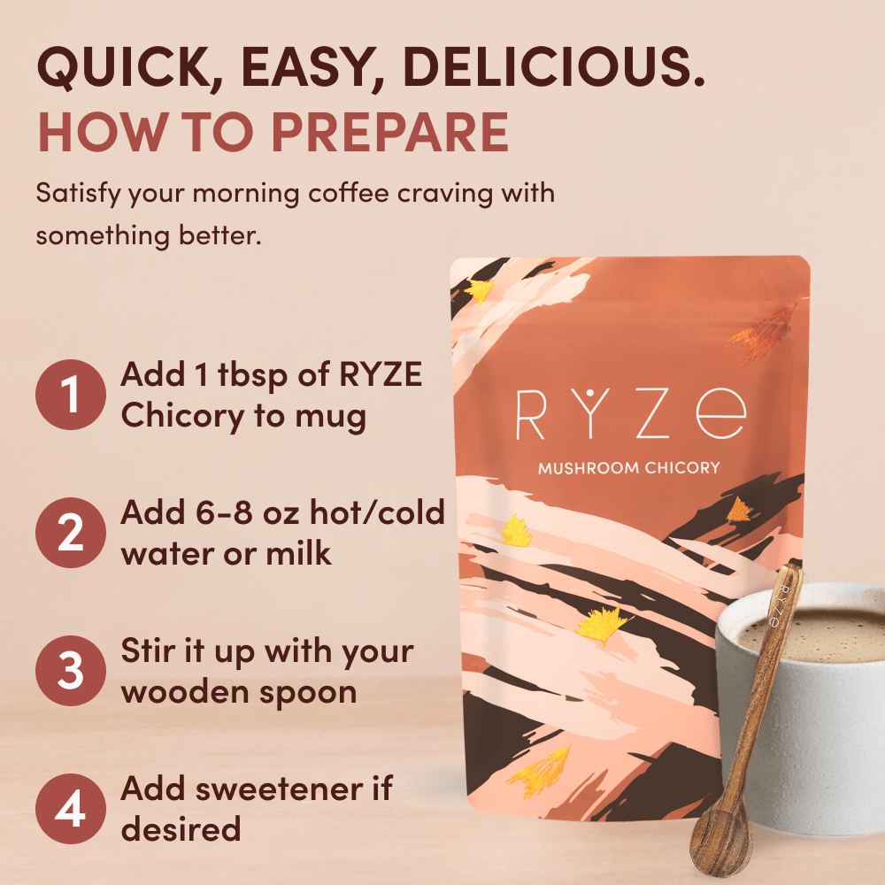 Mushroom Chicory (30 Servings) - Everyday Wellness Coffee