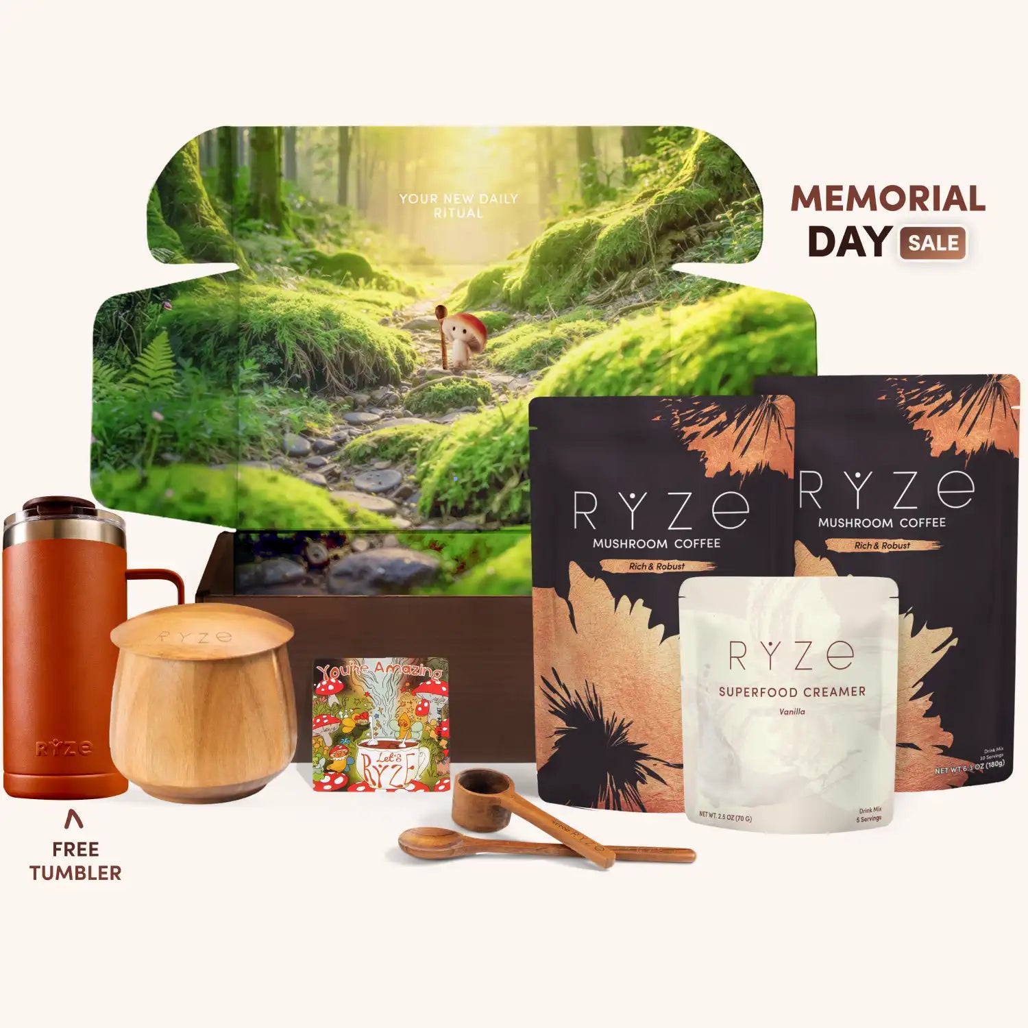 RYZE Ritual Set Dark Roast - Morning Fuel Coffee