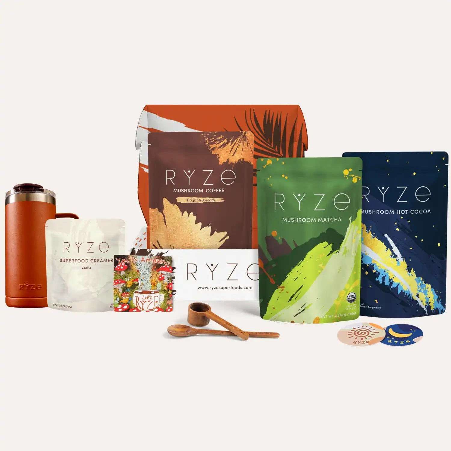 Ultimate Day + Night Bundle (Coffee + Matcha + Cocoa) - Daily Ritual Coffee