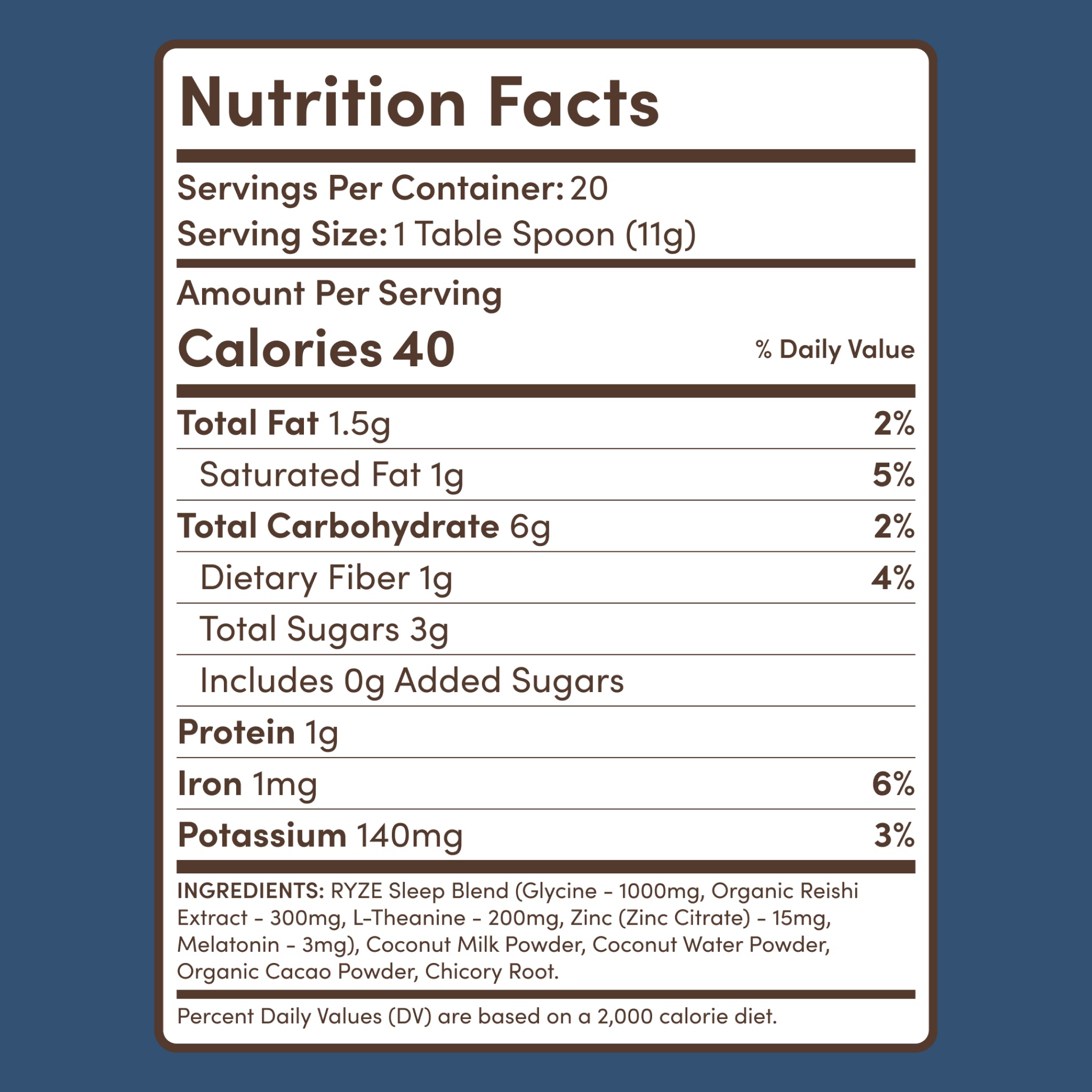 Mushroom Hot Cocoa (20 servings) - Morning Focus Coffee