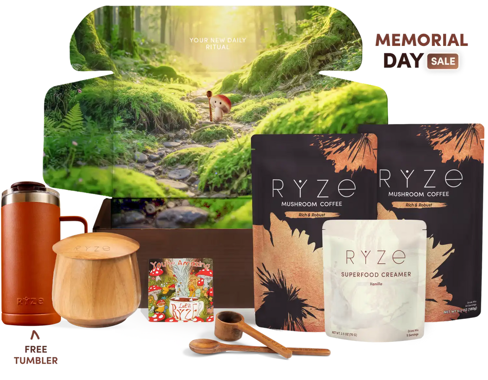 RYZE Ritual Set Dark Roast - Morning Fuel Coffee